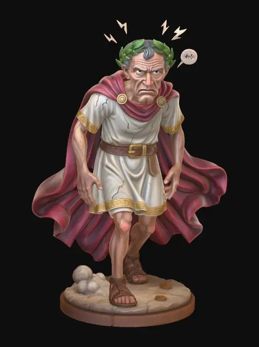 3D model for Cracked Emperor