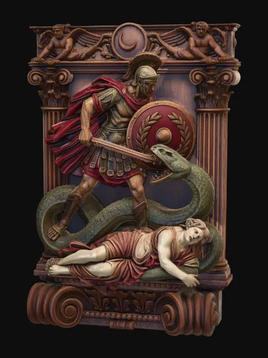 3D model for Serpent Slayer