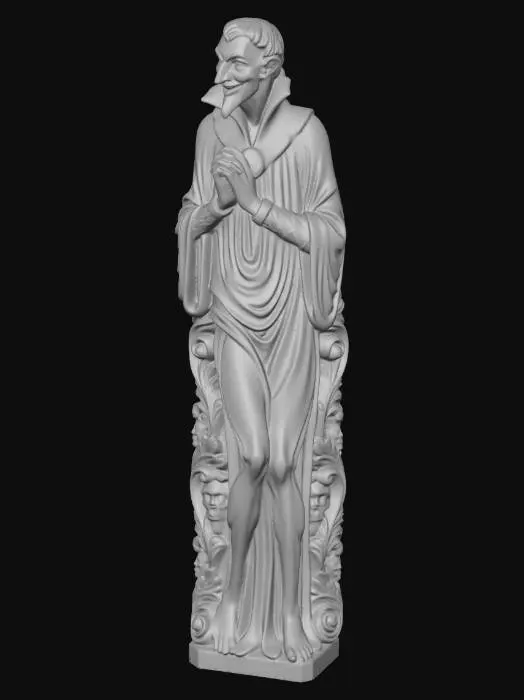3D model for Prayerful Figure