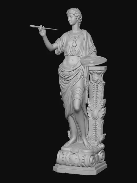 3D model for Painters Muse