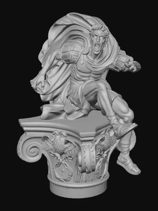 3D model for Roaring Hero