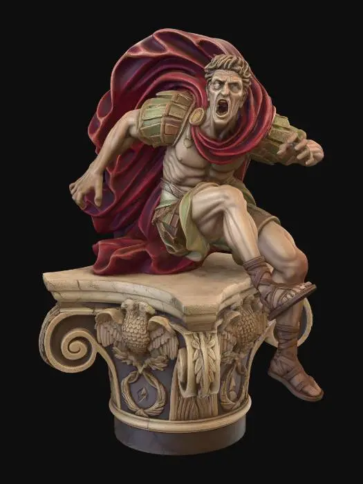 3D model for Roaring Hero