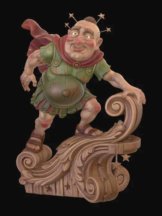 3D model for The Wooden Wave