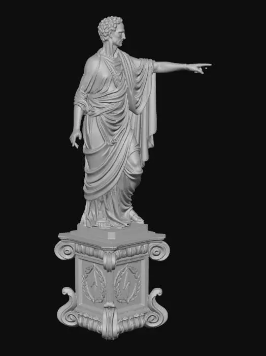 3D model for Orator of Rome