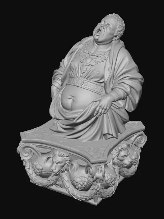 3D model for Ecstatic Figure