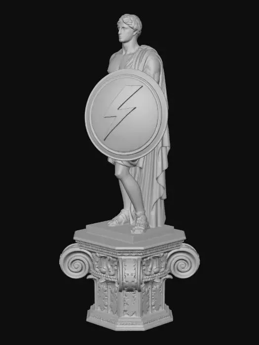 3D model for Zeus's Shield