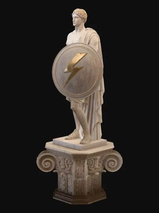 3D model for Zeus's Shield