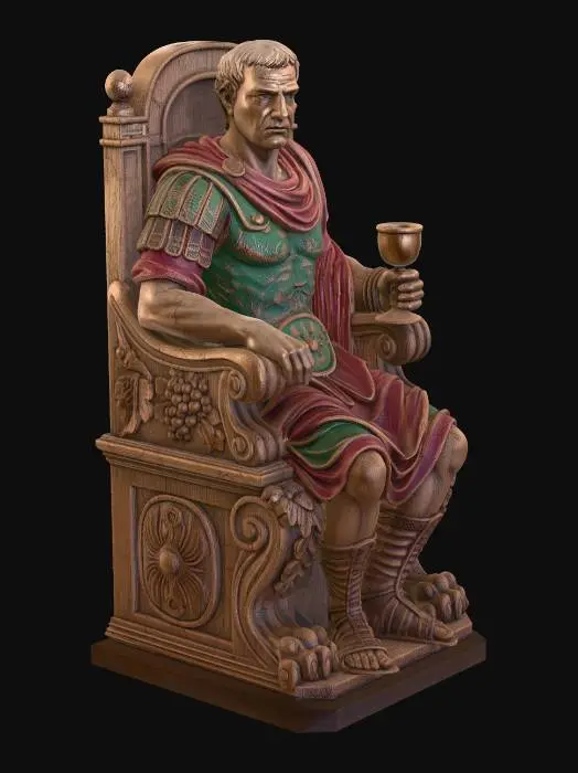 3D model for Wooden Emperor