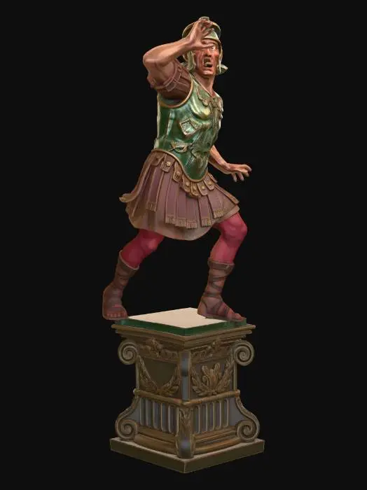 3D model for Alarmed Gladiator