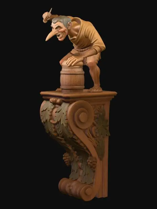 3D model for Trickster on the Bracket