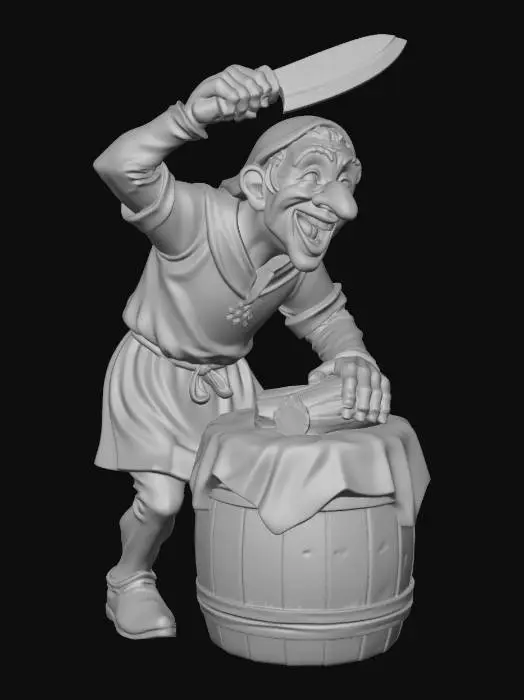 3D model for Laughing Whittler