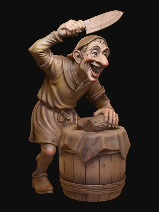 3D model for Laughing Whittler