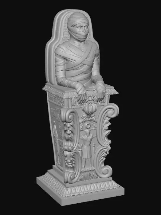 3D model for Hieroglyphic Sentinel