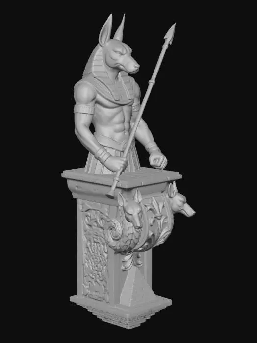 3D model for Anubis Guardian 2
