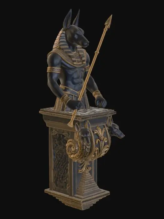 3D model for Anubis Guardian 2