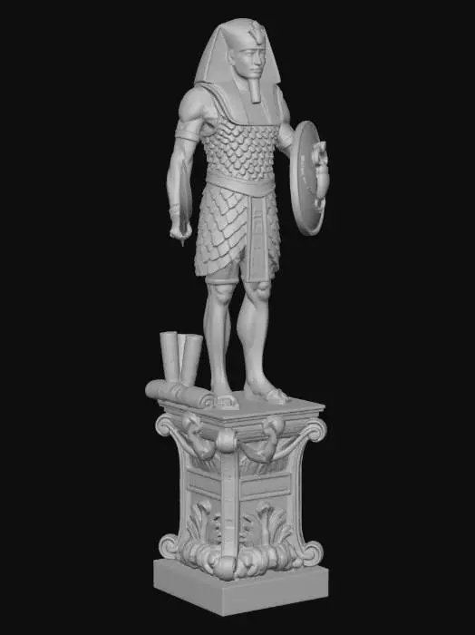 3D model for Warrior Pharaoh