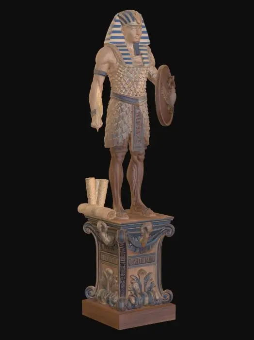 3D model for Warrior Pharaoh