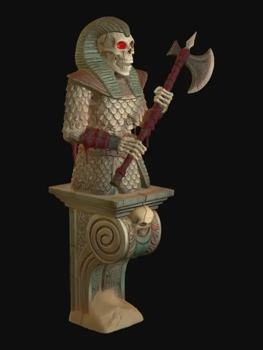 3D model for Skeleton Knight