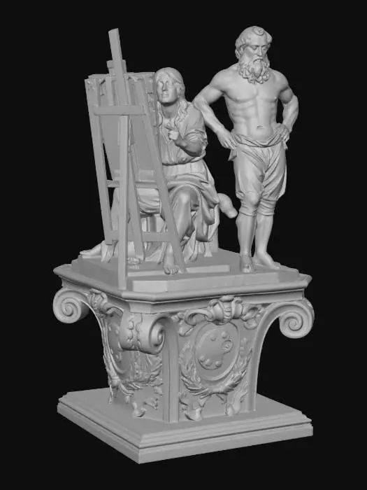 3D model for Artist and Model