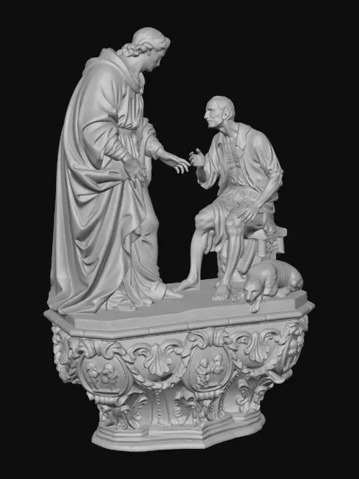 3D model for Saint and Beggar