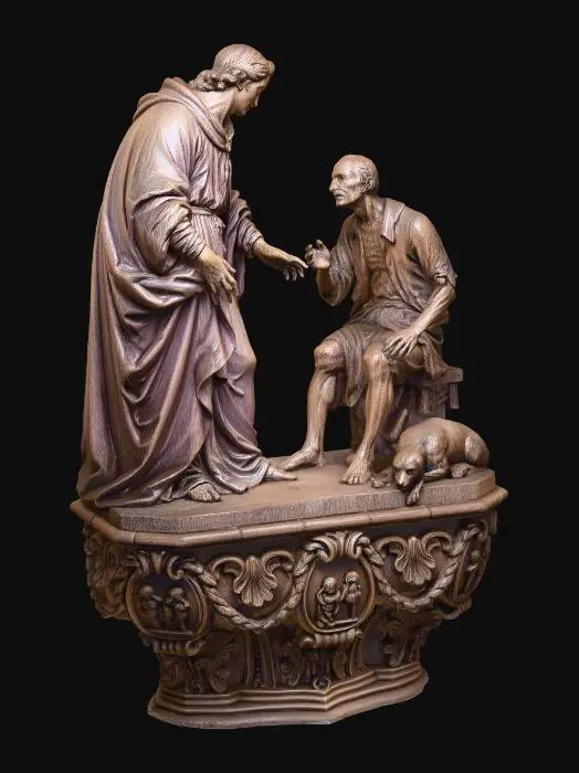 3D model for Saint and Beggar