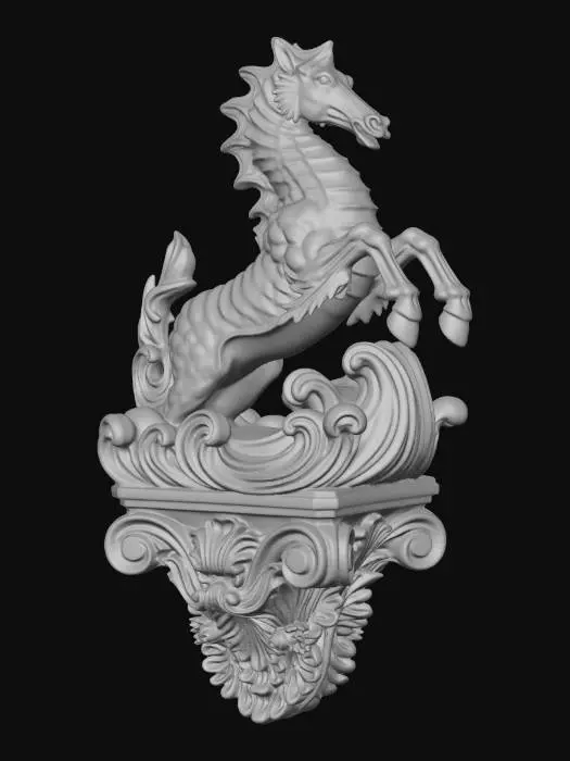 3D model for Wavecrest Dragon