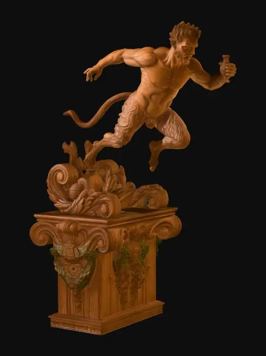 3D model for Leap of the Faun 2