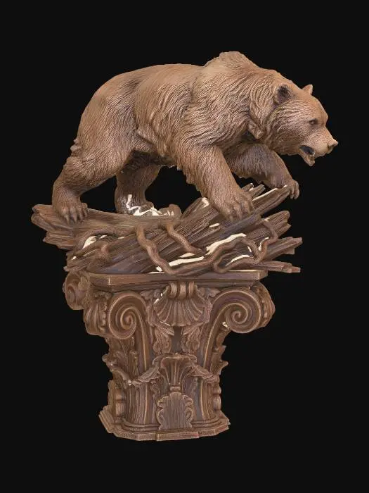 3D model for Timber Bear