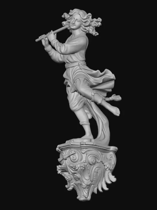 3D model for Flutist
