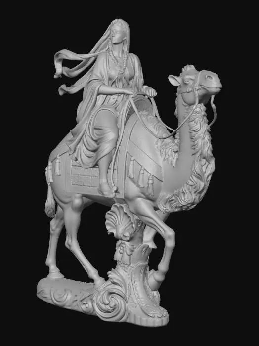 3D model for Maiden on a Steed