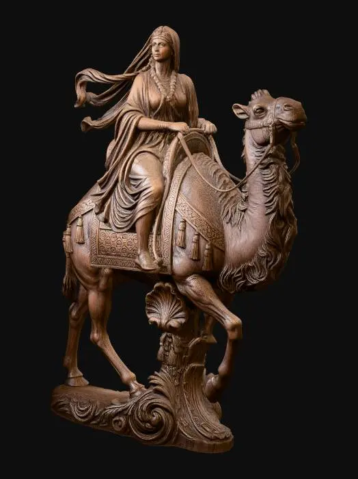 3D model for Maiden on a Steed