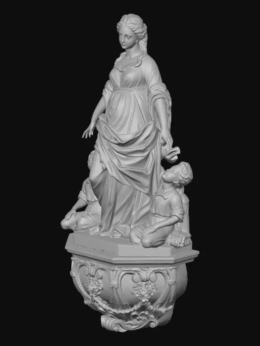 3D model for Madonna and Children