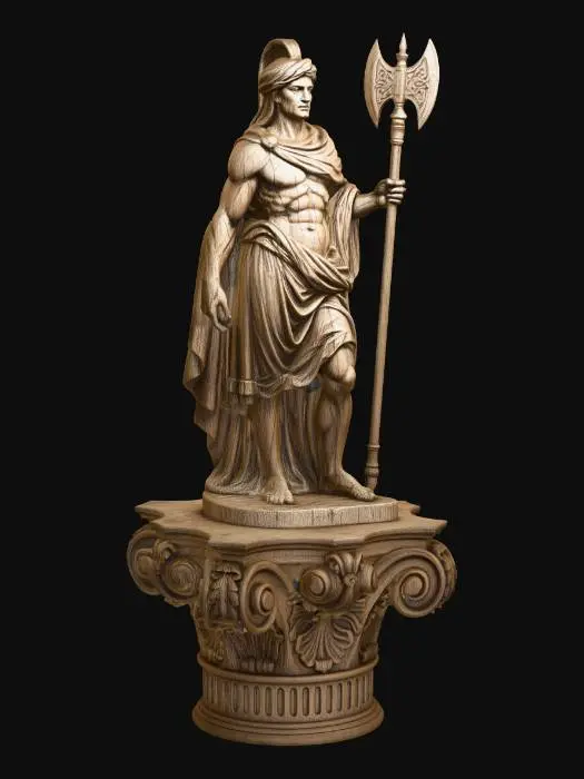 3D model for Labyrinth Guardian