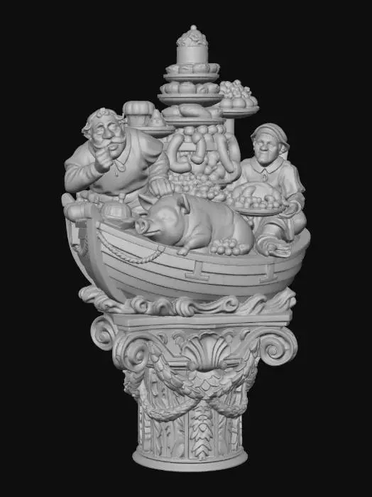 3D model for Voyage of Plenty