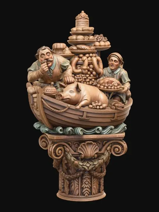 3D model for Voyage of Plenty