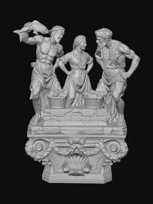 3D model for Fishmarket Debate