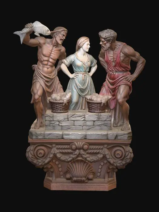 3D model for Fishmarket Debate