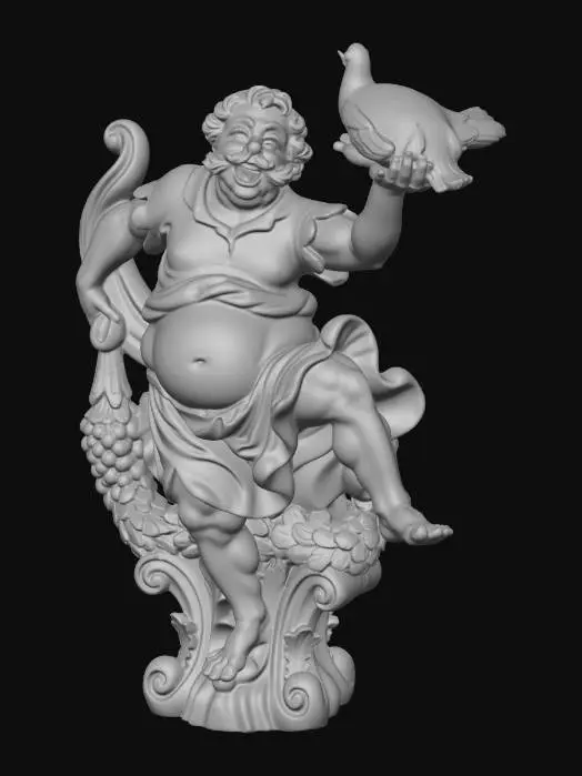 3D model for Bacchus