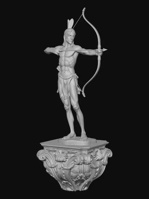 3D model for Archer of the Plains