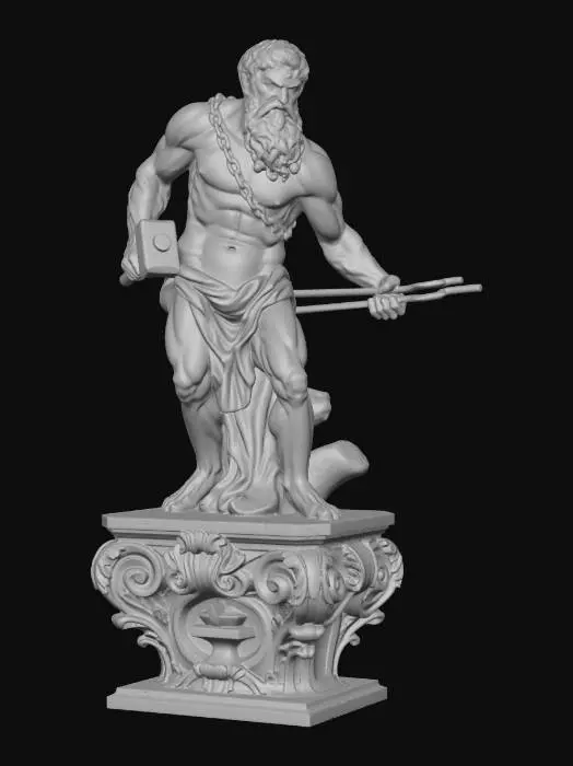 3D model for Blacksmith of Olympus