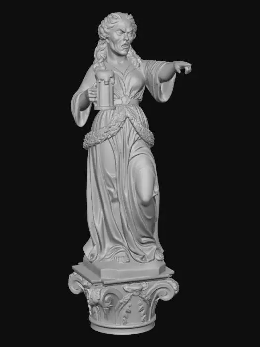 3D model for Beer Prophetess