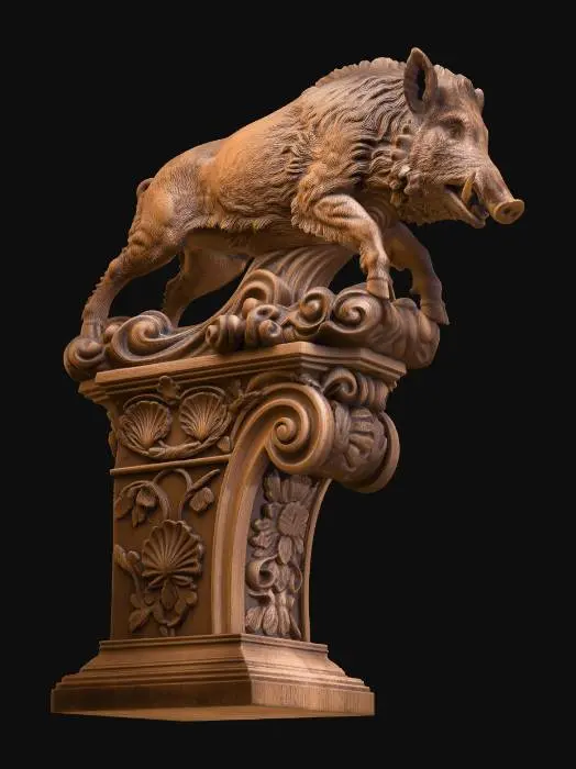 3D model for Boar