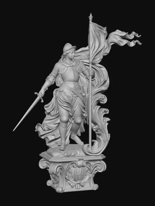 3D model for Bannered Knight