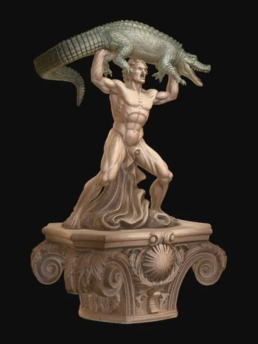 3D model for Crocodile Lift