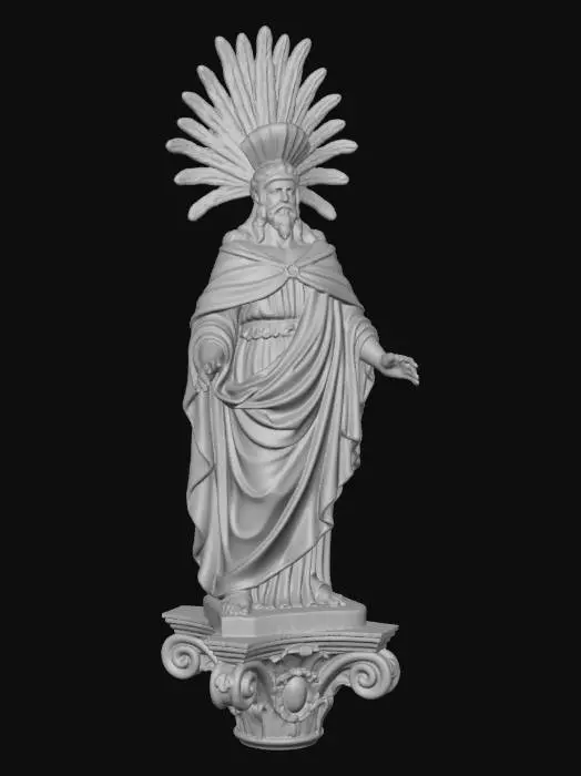 3D model for Sunburst Saint