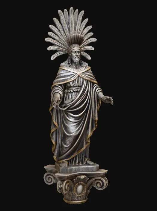 3D model for Sunburst Saint