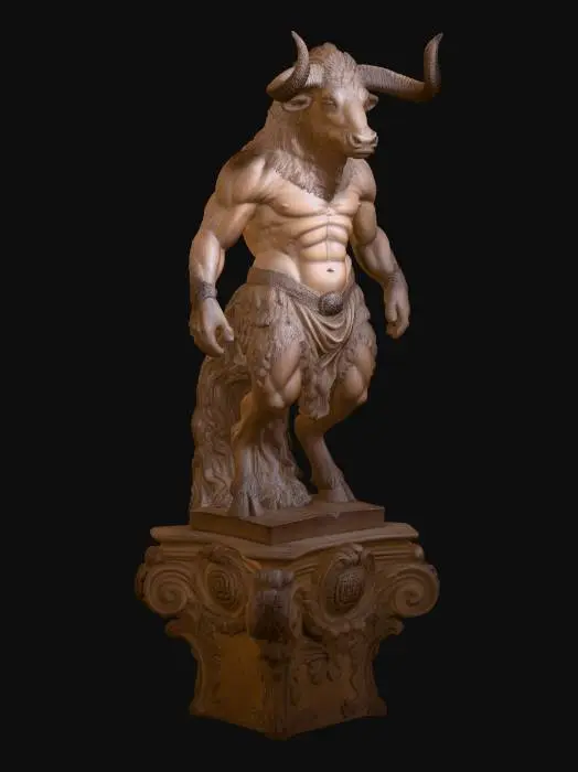 3D model for Majestic Minotaur