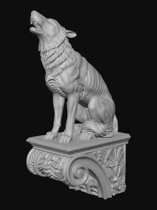 3D model for Howling Guardian