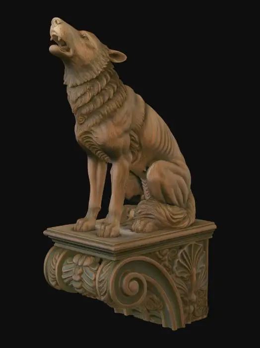 3D model for Howling Guardian