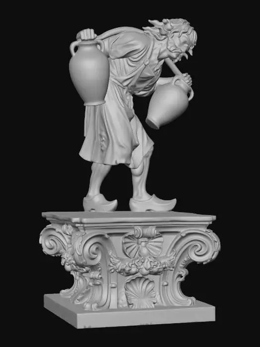 3D model for Water Carrier